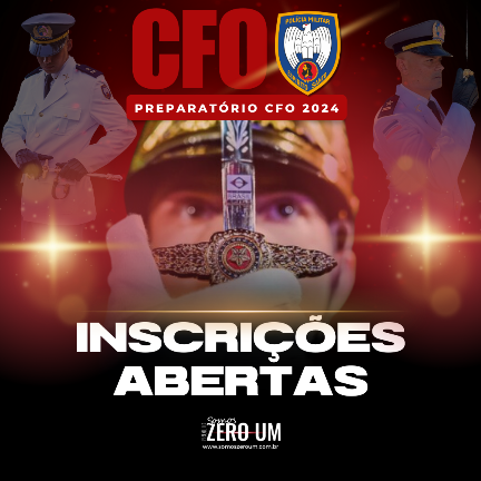 CFO 2024 - CURSO PREPARATÓRIO