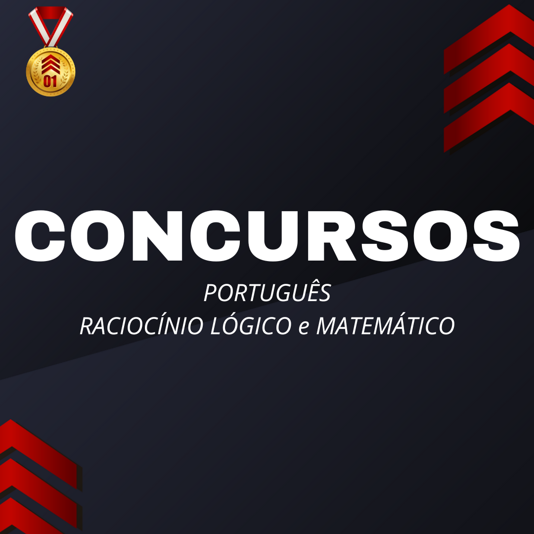 PORTUGUÊS e RACIOCÍNIO LÓGICO/MATEMÁTICO para Concursos